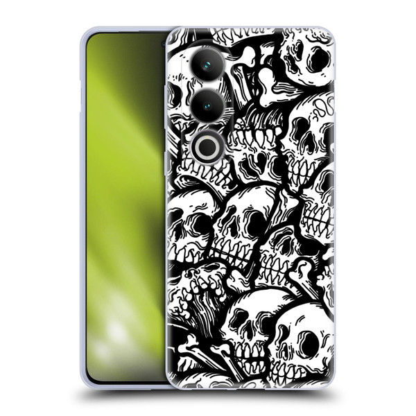 Matt Bailey Skull All Over Soft Gel Case for OPPO OnePlus Ace 3V 5G