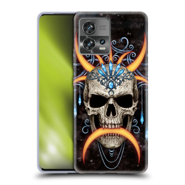 Sarah Richter Skulls Jewelry And Crown Universe Soft Gel Case for Motorola Moto Edge 30 Fusion