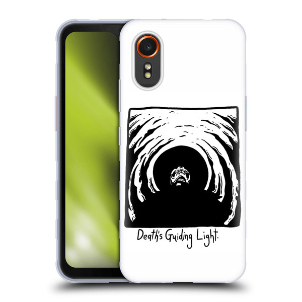 Matt Bailey Skull Deaths Guiding Light Soft Gel Case for Samsung Galaxy Xcover7 5G