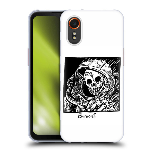 Matt Bailey Skull Burnout Soft Gel Case for Samsung Galaxy Xcover7 5G