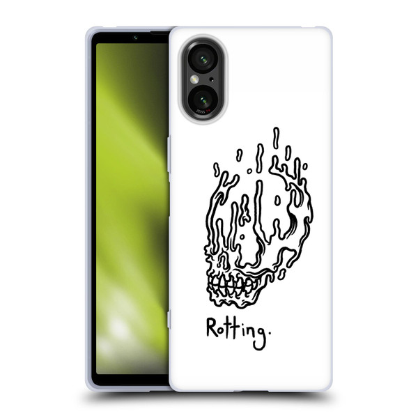 Matt Bailey Skull Rotting Soft Gel Case for Sony Xperia 5 V 5G