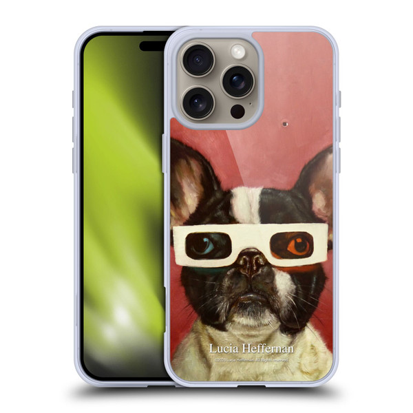 Lucia Heffernan Art 3D Dog Soft Gel Case for Apple iPhone 16 Pro Max