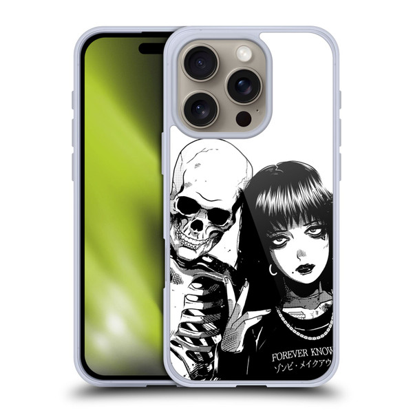 Zombie Makeout Club Art Forever Knows Best Soft Gel Case for Apple iPhone 16 Pro