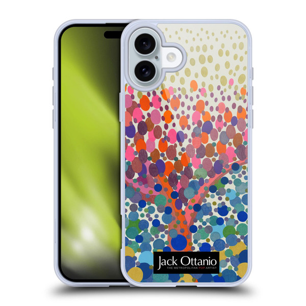 Jack Ottanio Art The Tree On The Moon Soft Gel Case for Apple iPhone 16 Plus