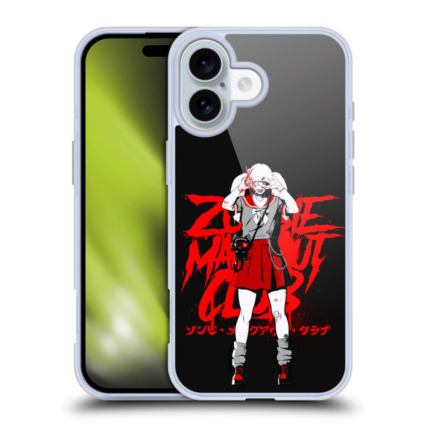 Zombie Makeout Club Graphics Uniform Soft Gel Case for Apple iPhone 16