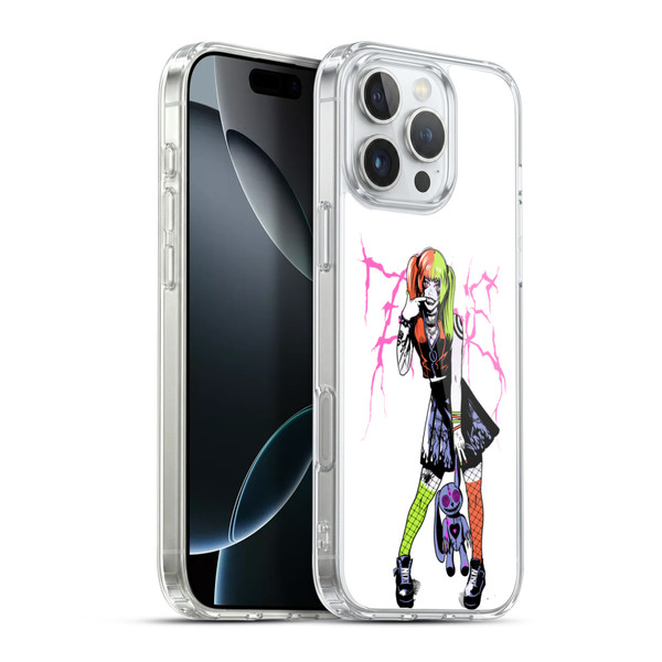 Zombie Makeout Club Graphics Bear Soft Gel Case for Apple iPhone 16 Pro Max & MagSafe