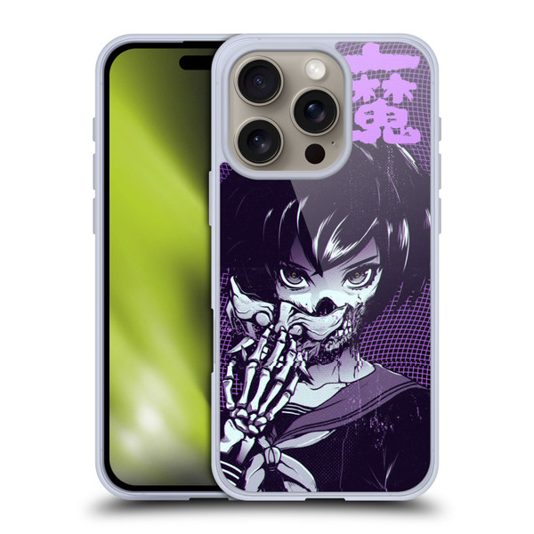 Zombie Makeout Club Graphics Skull Hand Soft Gel Case for Apple iPhone 16 Pro