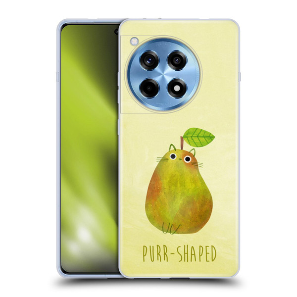 Planet Cat Puns Purr-shaped Soft Gel Case for OPPO OnePlus Ace 3 5G