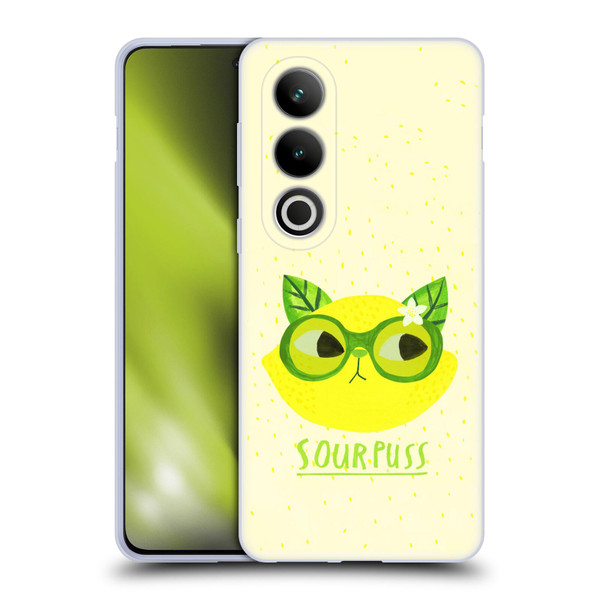 Planet Cat Puns Sour Puss Soft Gel Case for OPPO OnePlus Ace 3V 5G