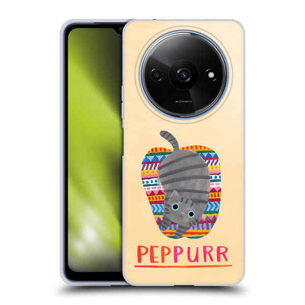 Planet Cat Puns Peppur Soft Gel Case for Xiaomi Redmi A3
