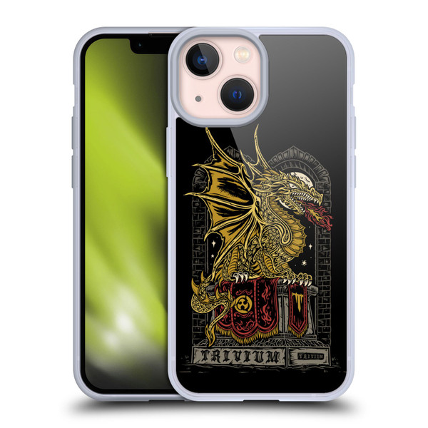 Trivium Graphics Big Dragon Soft Gel Case for Apple iPhone 13 Mini