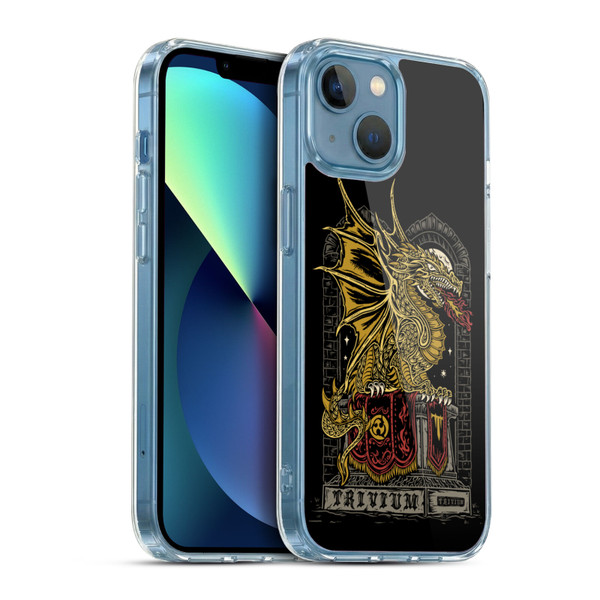 Trivium Graphics Big Dragon Soft Gel Case for Apple iPhone 13 Mini & MagSafe