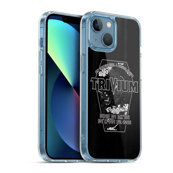 Trivium Graphics No Gods Soft Gel Case for Apple iPhone 13 Mini & MagSafe