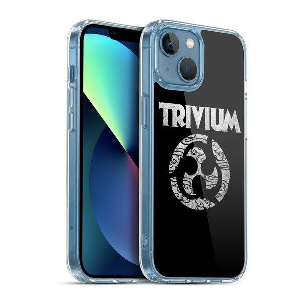 Trivium Graphics Swirl Logo Soft Gel Case for Apple iPhone 13 Mini & MagSafe