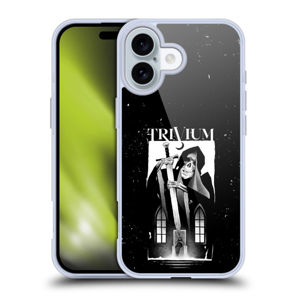 Trivium Graphics Skeleton Sword Soft Gel Case for Apple iPhone 16