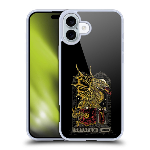 Trivium Graphics Big Dragon Soft Gel Case for Apple iPhone 16 Plus