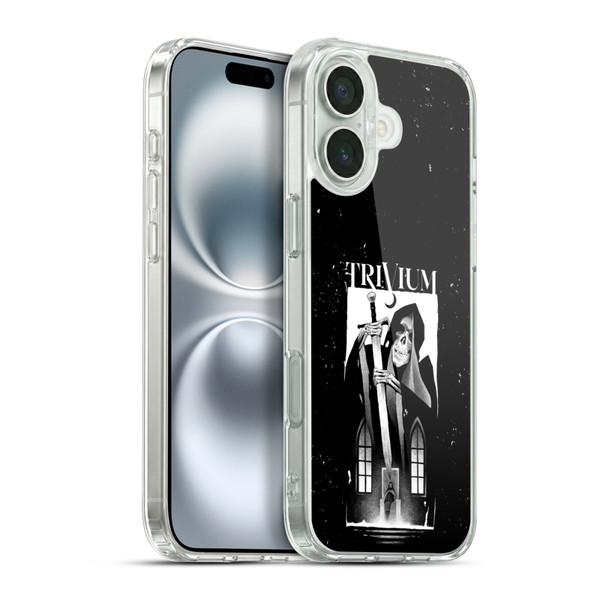 Trivium Graphics Skeleton Sword Soft Gel Case for Apple iPhone 16 Plus & MagSafe