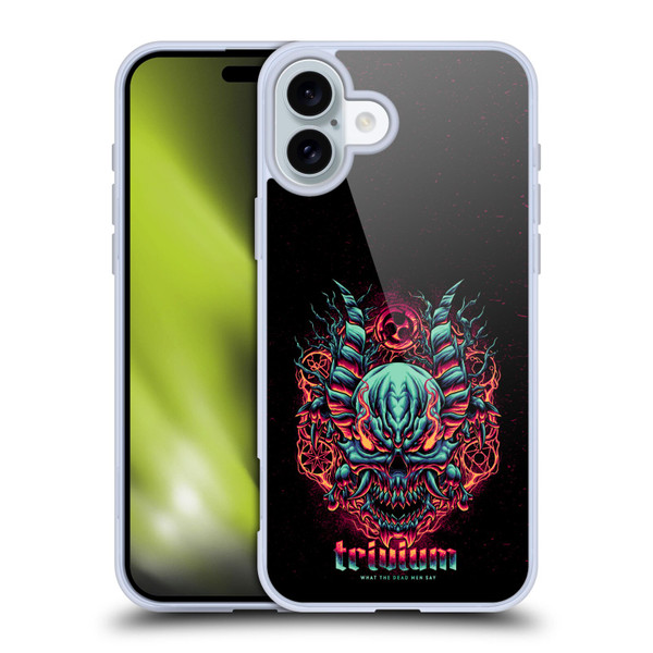 Trivium Graphics What The Dead Men Say Soft Gel Case for Apple iPhone 16 Plus