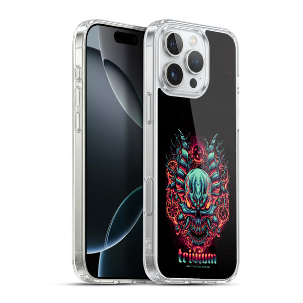 Trivium Graphics What The Dead Men Say Soft Gel Case for Apple iPhone 16 Pro Max & MagSafe
