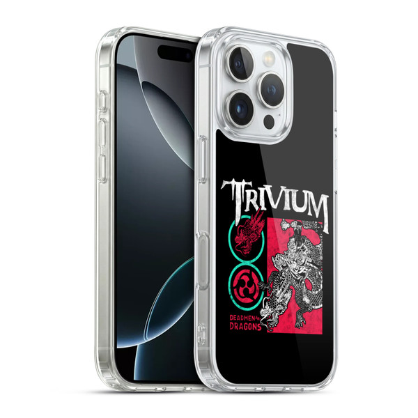 Trivium Graphics Deadmen And Dragons Date Soft Gel Case for Apple iPhone 16 Pro & MagSafe