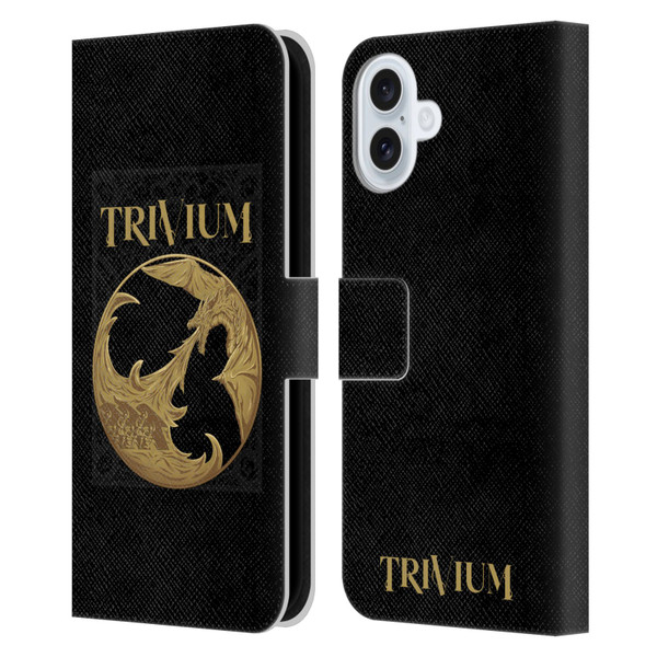 Trivium Graphics The Phalanx Leather Book Wallet Case Cover For Apple iPhone 16 Plus