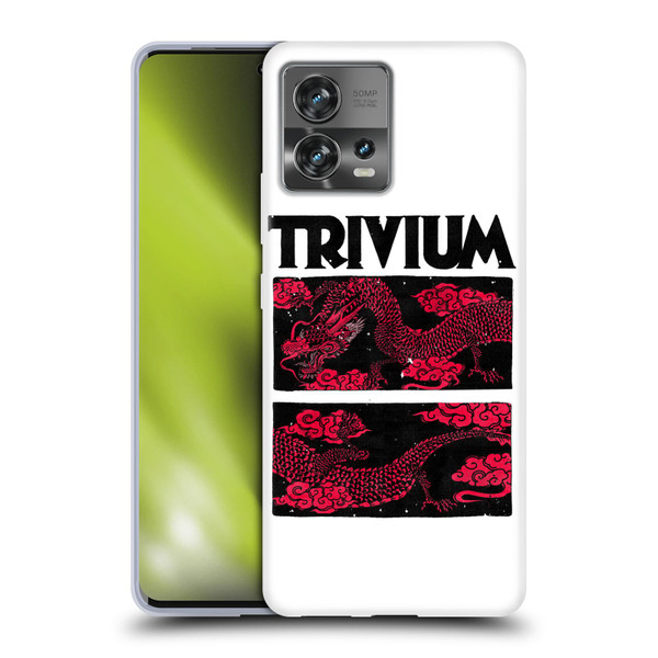 Trivium Graphics Double Dragons Soft Gel Case for Motorola Moto Edge 30 Fusion