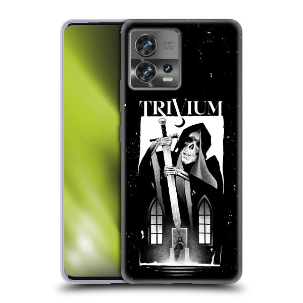 Trivium Graphics Skeleton Sword Soft Gel Case for Motorola Moto Edge 30 Fusion