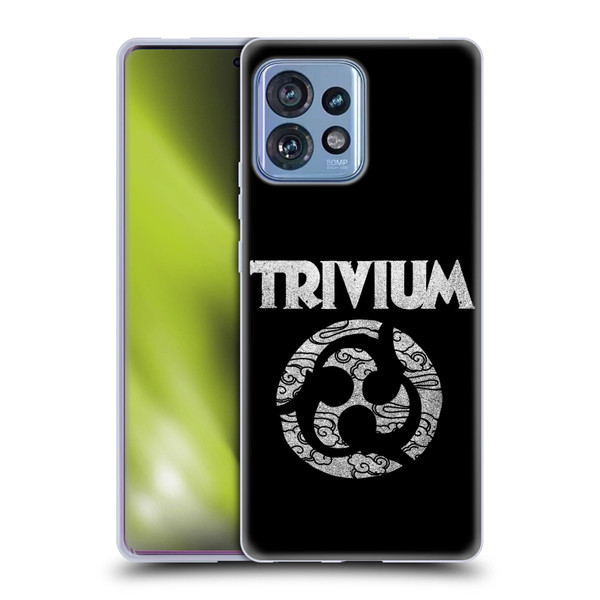 Trivium Graphics Swirl Logo Soft Gel Case for Motorola Moto Edge 40 Pro