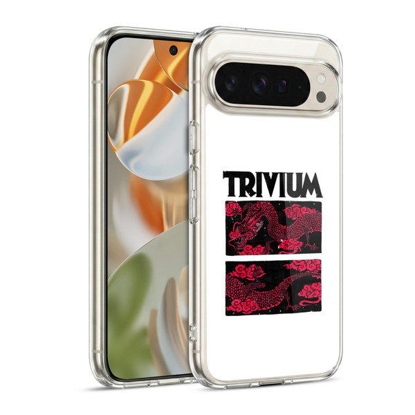 Trivium Graphics Double Dragons Soft Gel Case for Google Pixel 9 / Pixel 9 Pro