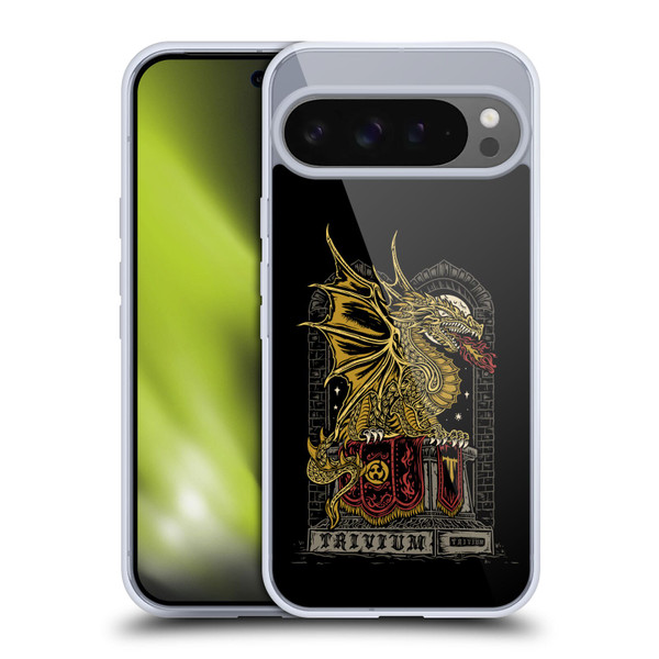 Trivium Graphics Big Dragon Soft Gel Case for Google Pixel 9 Pro XL