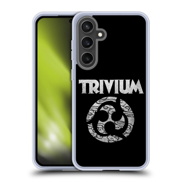 Trivium Graphics Swirl Logo Soft Gel Case for Samsung Galaxy S24 FE