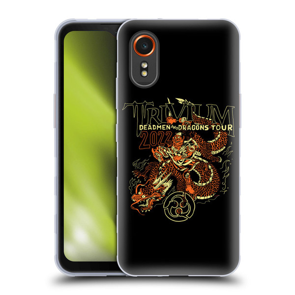 Trivium Graphics Deadmen And Dragons Soft Gel Case for Samsung Galaxy Xcover7 5G
