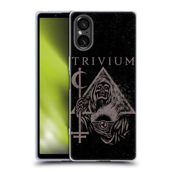 Trivium Graphics Reaper Triangle Soft Gel Case for Sony Xperia 5 V 5G