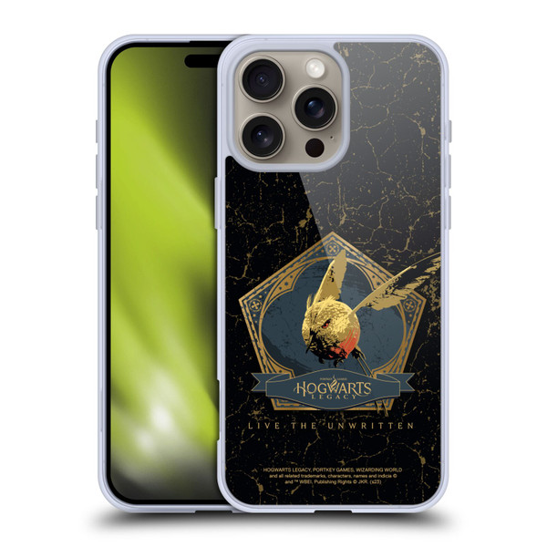 Hogwarts Legacy Graphics Golden Snidget Soft Gel Case for Apple iPhone 16 Pro Max
