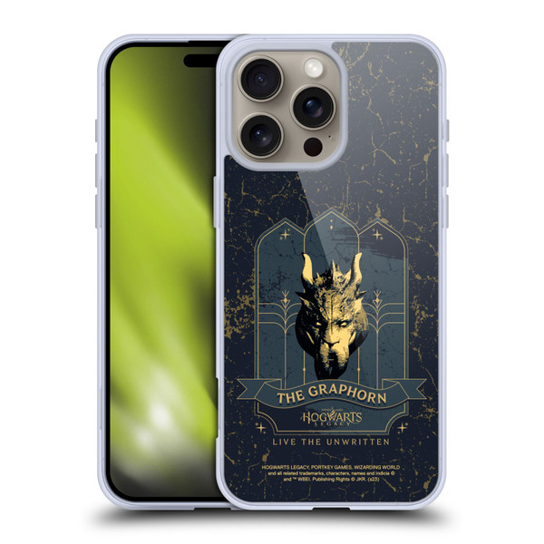 Hogwarts Legacy Graphics The Graphorn Soft Gel Case for Apple iPhone 16 Pro Max