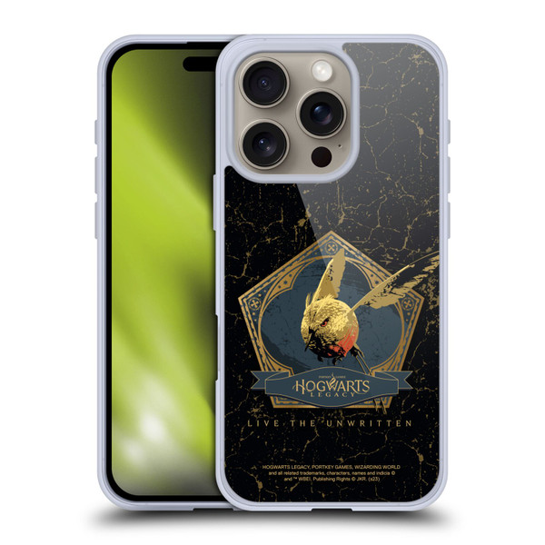 Hogwarts Legacy Graphics Golden Snidget Soft Gel Case for Apple iPhone 16 Pro