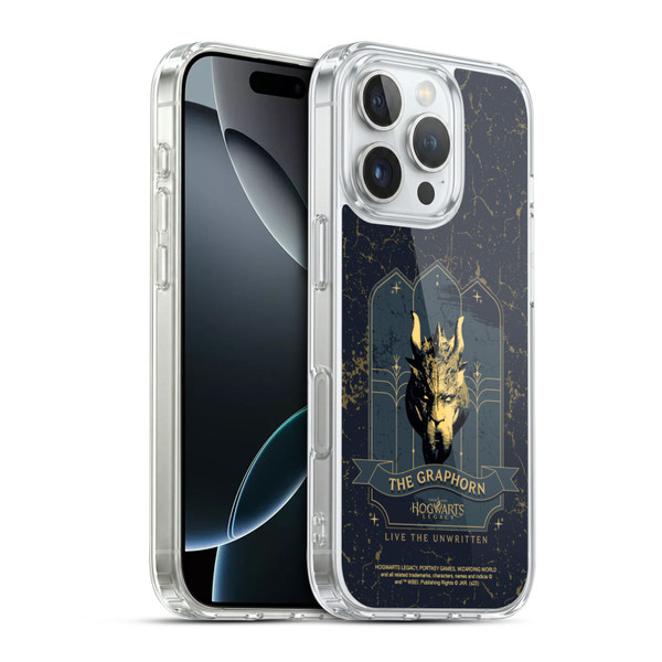 Hogwarts Legacy Graphics The Graphorn Soft Gel Case for Apple iPhone 16 Pro & MagSafe
