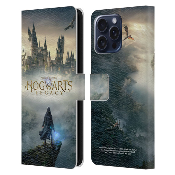 Hogwarts Legacy Graphics Key Art Leather Book Wallet Case Cover For Apple iPhone 16 Pro Max