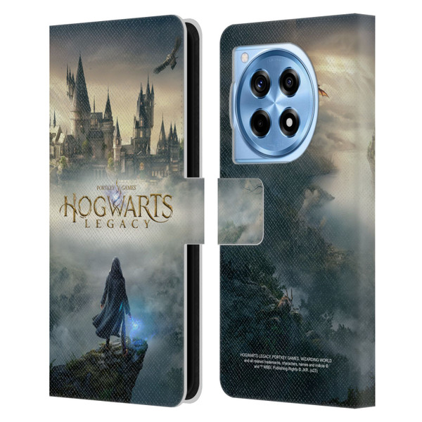 Hogwarts Legacy Graphics Key Art Leather Book Wallet Case Cover For OnePlus 12R
