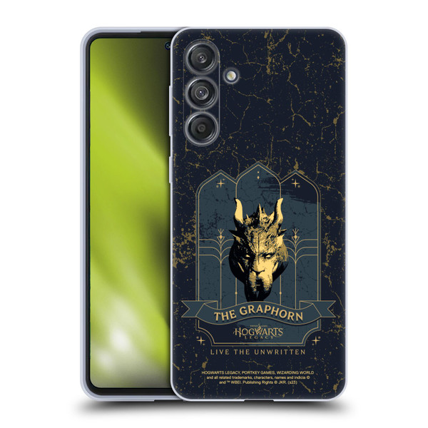 Hogwarts Legacy Graphics The Graphorn Soft Gel Case for Samsung Galaxy M55 5G
