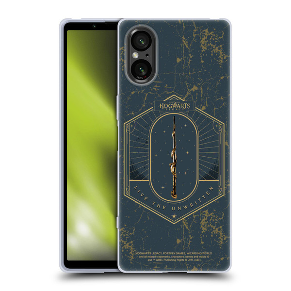 Hogwarts Legacy Graphics Live The Unwritten Soft Gel Case for Sony Xperia 5 V 5G