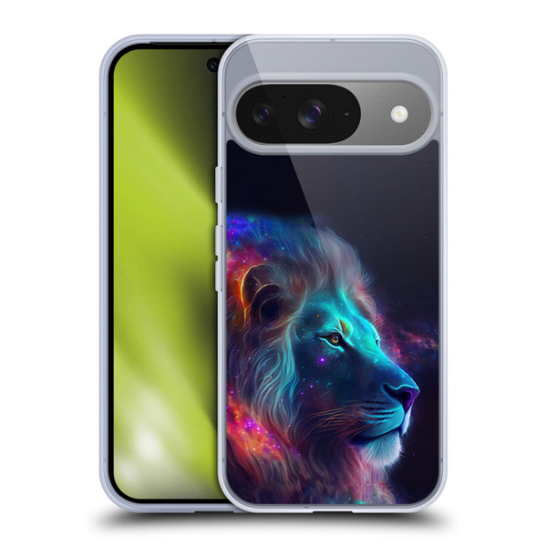 Wumples Cosmic Animals Lion Soft Gel Case for Google Pixel 9 / Pixel 9 Pro