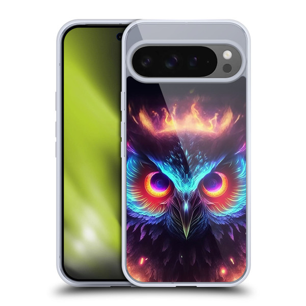 Wumples Cosmic Animals Owl Soft Gel Case for Google Pixel 9 Pro XL