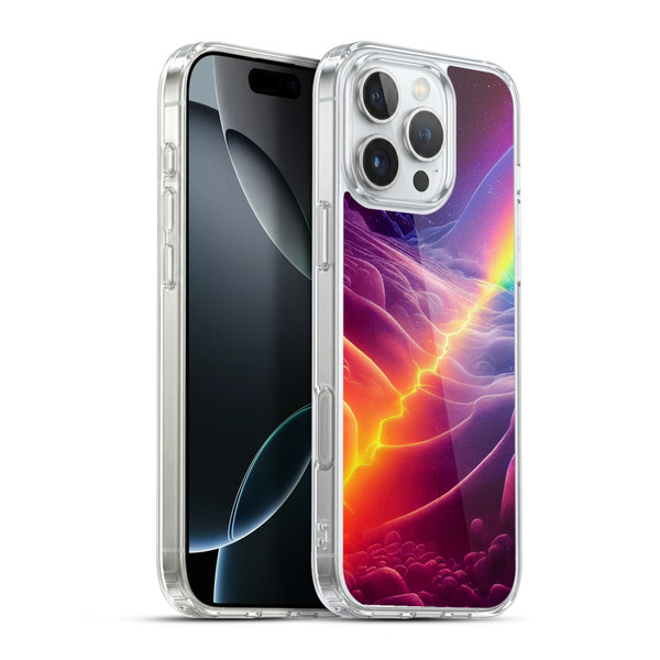 Wumples Cosmic Universe A Chasm On A Distant Moon Soft Gel Case for Apple iPhone 16 Pro Max & MagSafe