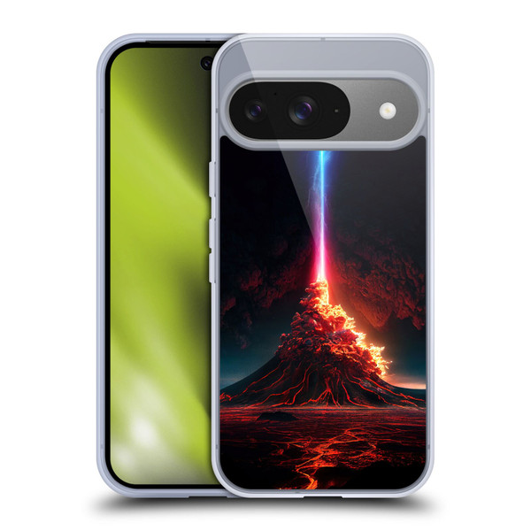 Wumples Cosmic Universe Int Eruption Soft Gel Case for Google Pixel 9 / Pixel 9 Pro