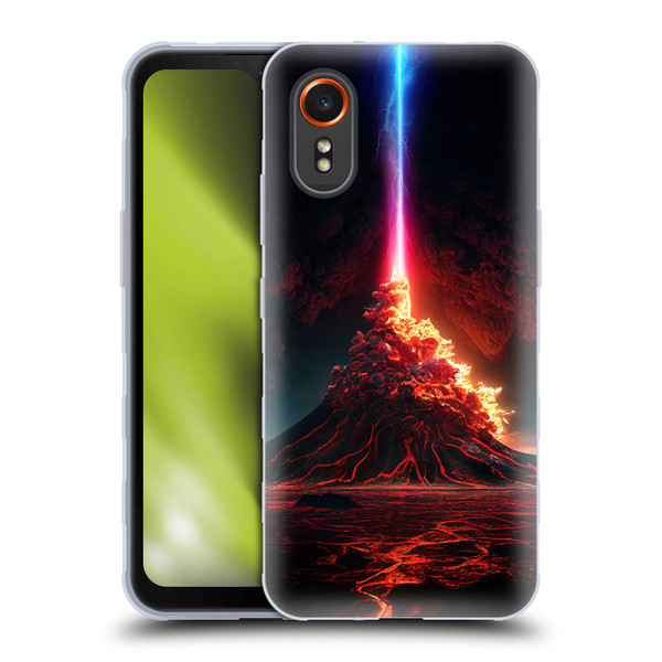 Wumples Cosmic Universe Int Eruption Soft Gel Case for Samsung Galaxy Xcover7 5G