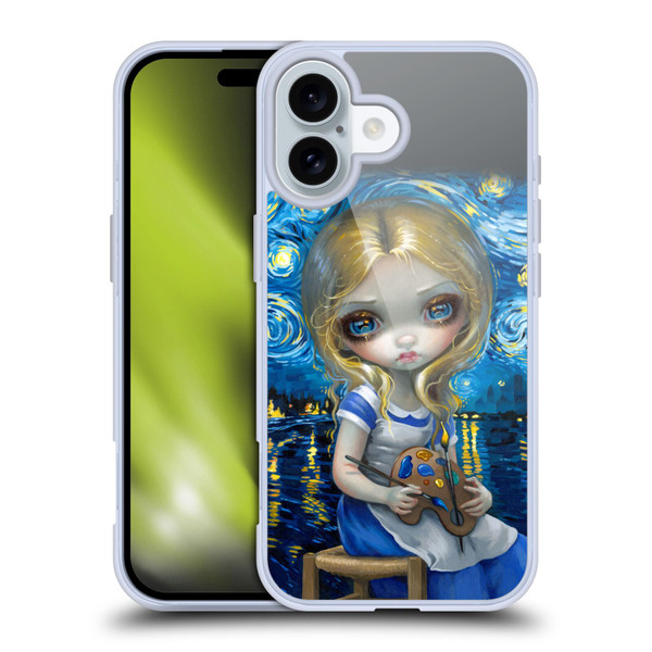 Strangeling Art Impressionist Night Soft Gel Case for Apple iPhone 16