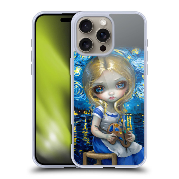 Strangeling Art Impressionist Night Soft Gel Case for Apple iPhone 16 Pro Max