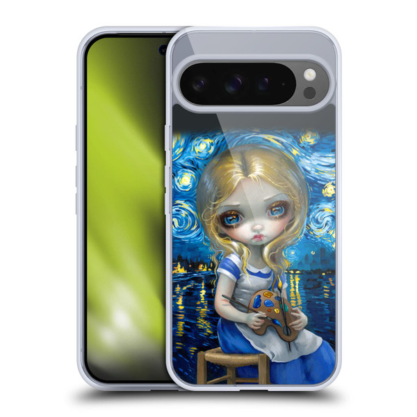 Strangeling Art Impressionist Night Soft Gel Case for Google Pixel 9 Pro XL