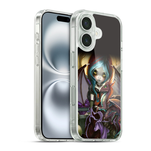 Strangeling Dragon Vampire Fairy Soft Gel Case for Apple iPhone 16 & MagSafe